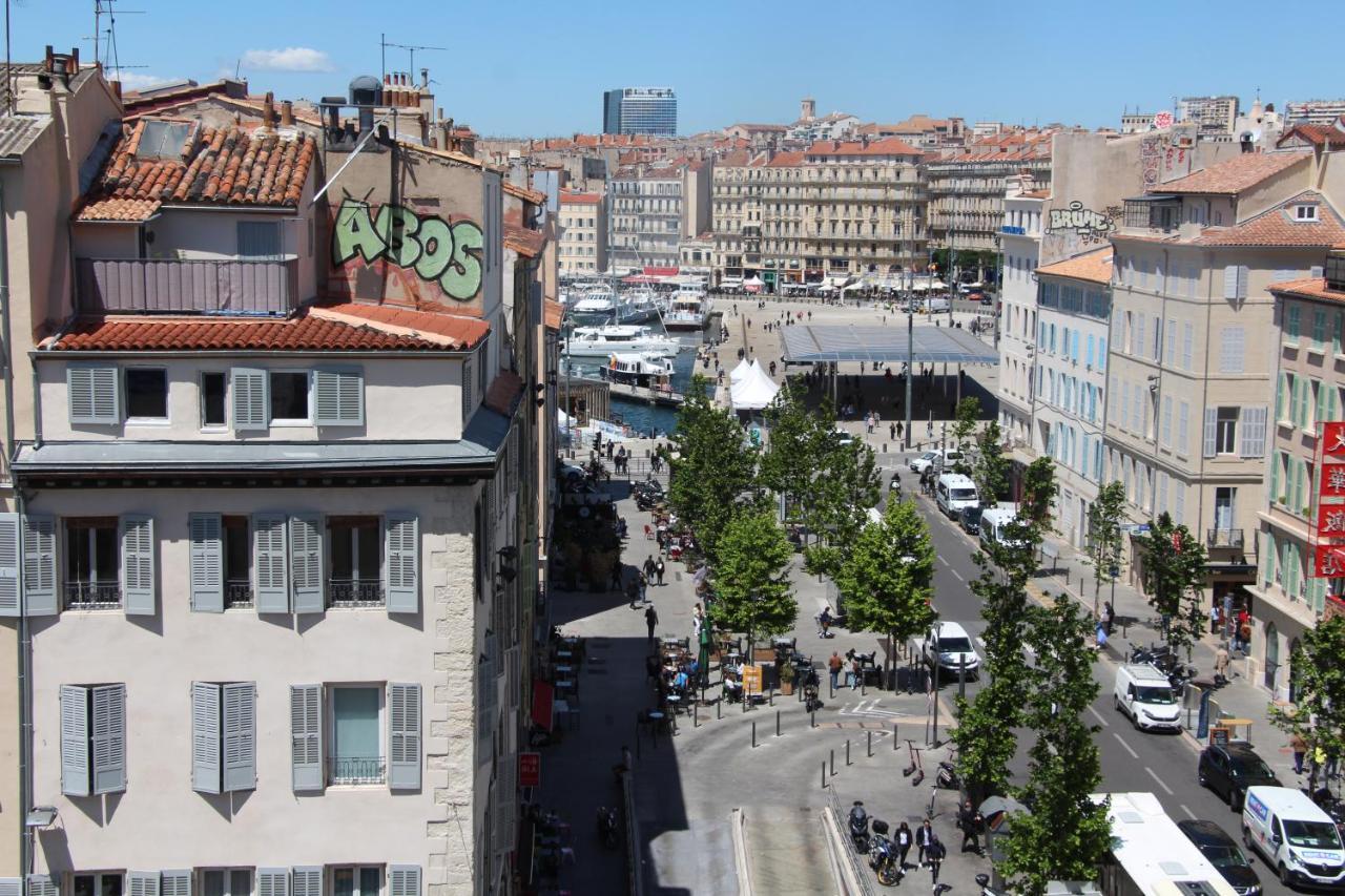 Apartmán Superbe Duplex Avec Vue Imprenable Sur Le Vieux Port Marseille Exteriér fotografie